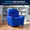 Flash Furniture Kids Recliner, 25" to 39" x 28", Upholstery Color: Blue BT-7950-KID-BLUE-GG - alternate 9